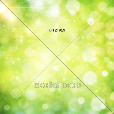 Abstract Natural Backgrounds With Beauty Bokeh Stock Photo