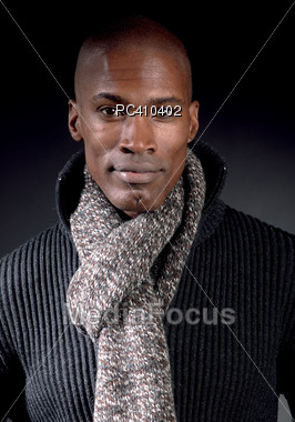 expression african male Stock Photo