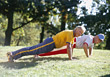 Stock Photo : Aerobics Stock Photography: weight fitness sports exercise