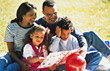 African American Family Reading