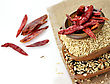 Stock Photo : Rice Stock Photography: Assortment Of Rice In Wooden Bowls And Spices