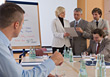 Stock Photo : Conference Table Stock Image: Business People Meeting at Conference