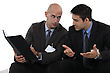 Stock Photo : Badge Stock Photo: Looking Commercial Catalog In A Waiting Room