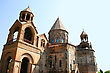 Stock Photo : World Stock Image: Mother Cathedral Of Holy Etchmiadzin, One Of The Oldest Churches In The World, It Was First Built By Saint Gregory The Illuminator As A Vaulted Basilica In 301-303, When Armenia Had Just Adopted Chris