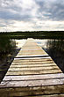 Northern Saskatchewan Lake Wilderness In Canada Calm - stock photography