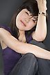Stock Photo : Smiling Pictures: Portrait Of A Woman