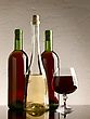 Stock Photo : Ap Funny Stock Photography: Winery Still Life On The Glass With Red And White Wine